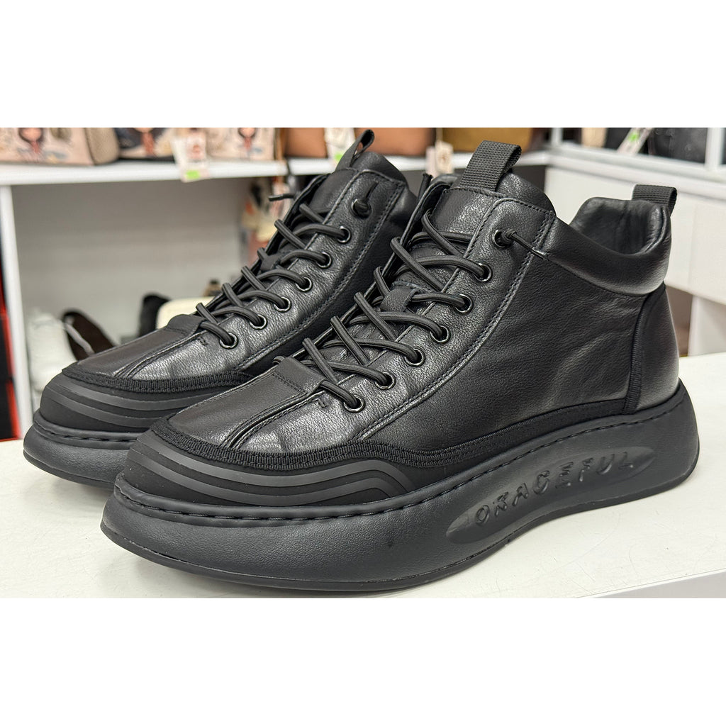 Ghete barbati Franco Gerardo A661 Black