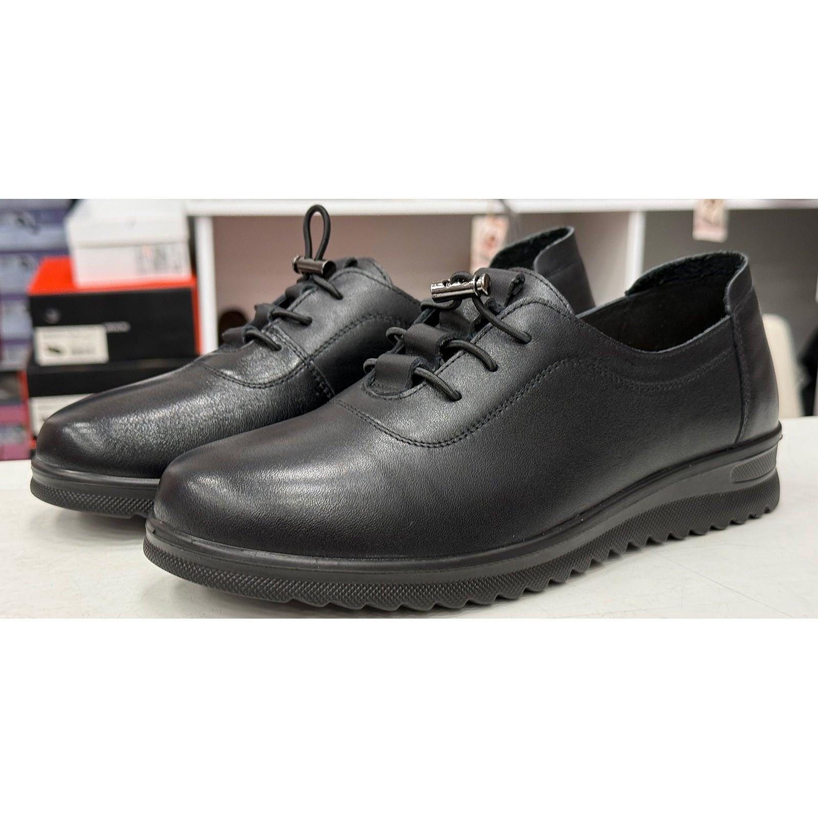 Pantofi Betina Scarpe 0726-1 Black Imagine secundară a produsului
