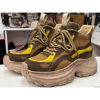 Ghete Franco Gerardo HY8597 Khaki/Yellow