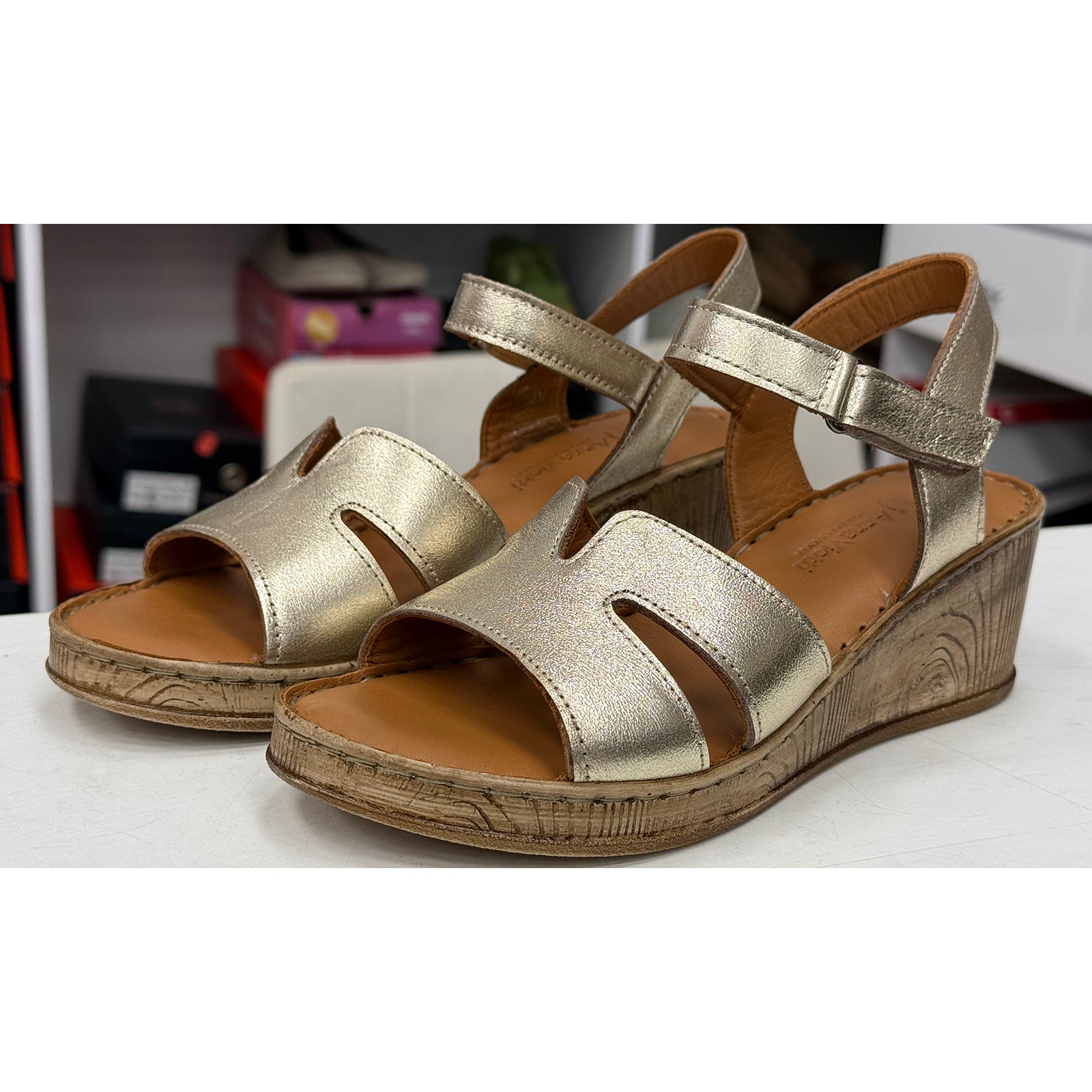 Sandale Anna Viotti D72-603 Gold