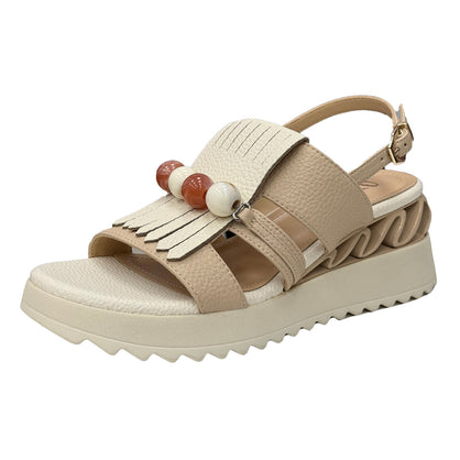 Sandale Anna Viotti D106-RD909 Bej