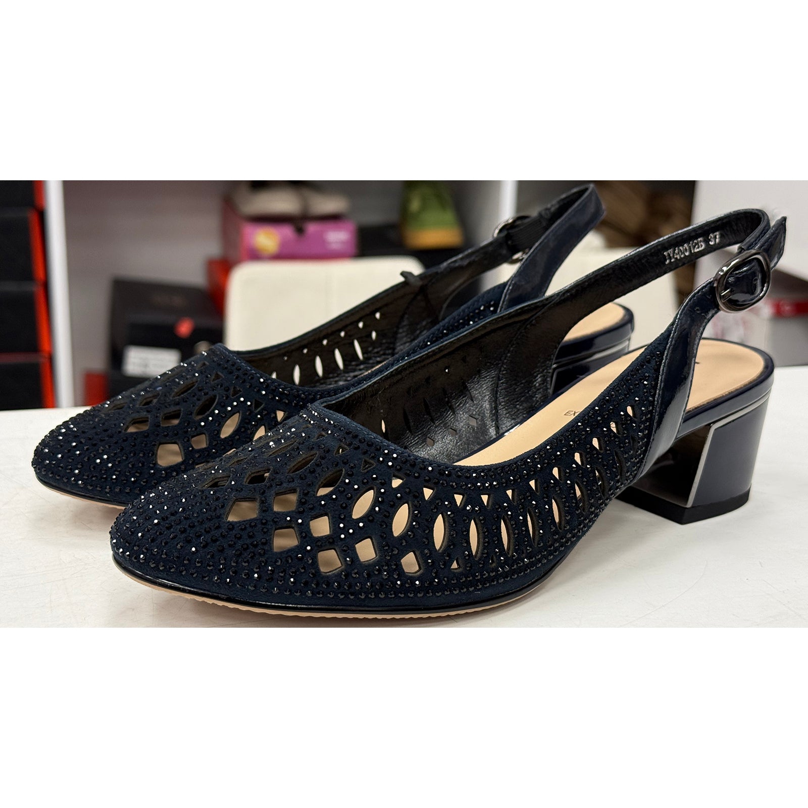 Pantofi Karisma JYJY40012B 42-I Bleumarin Imagine secundară a produsului