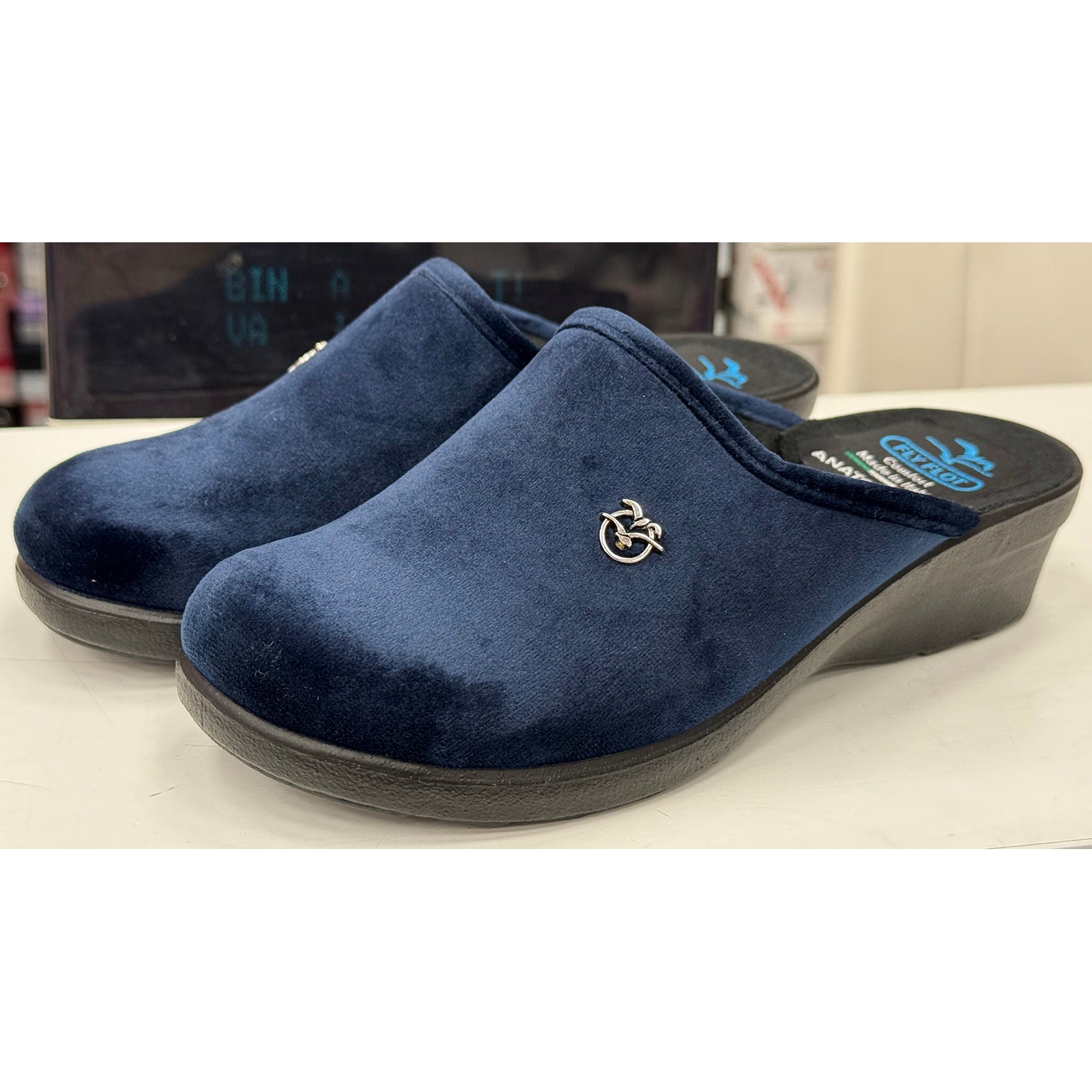 Papuci Fly Flot L7 X67 PD Blue Imagine secundară a produsului