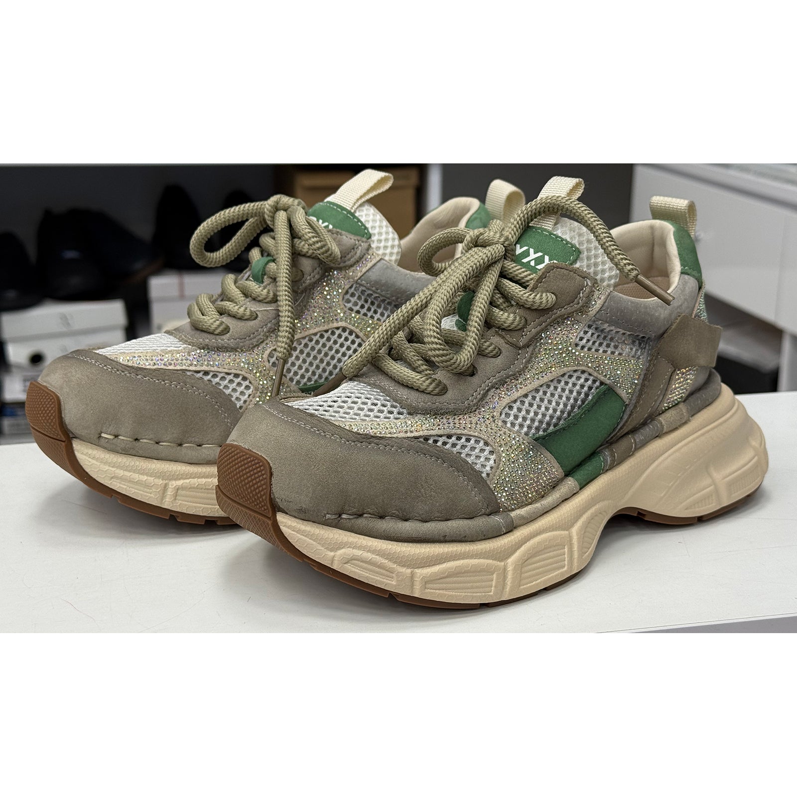 Pantofi Gryxx 3OLY80006B Verzi Imagine secundară a produsului