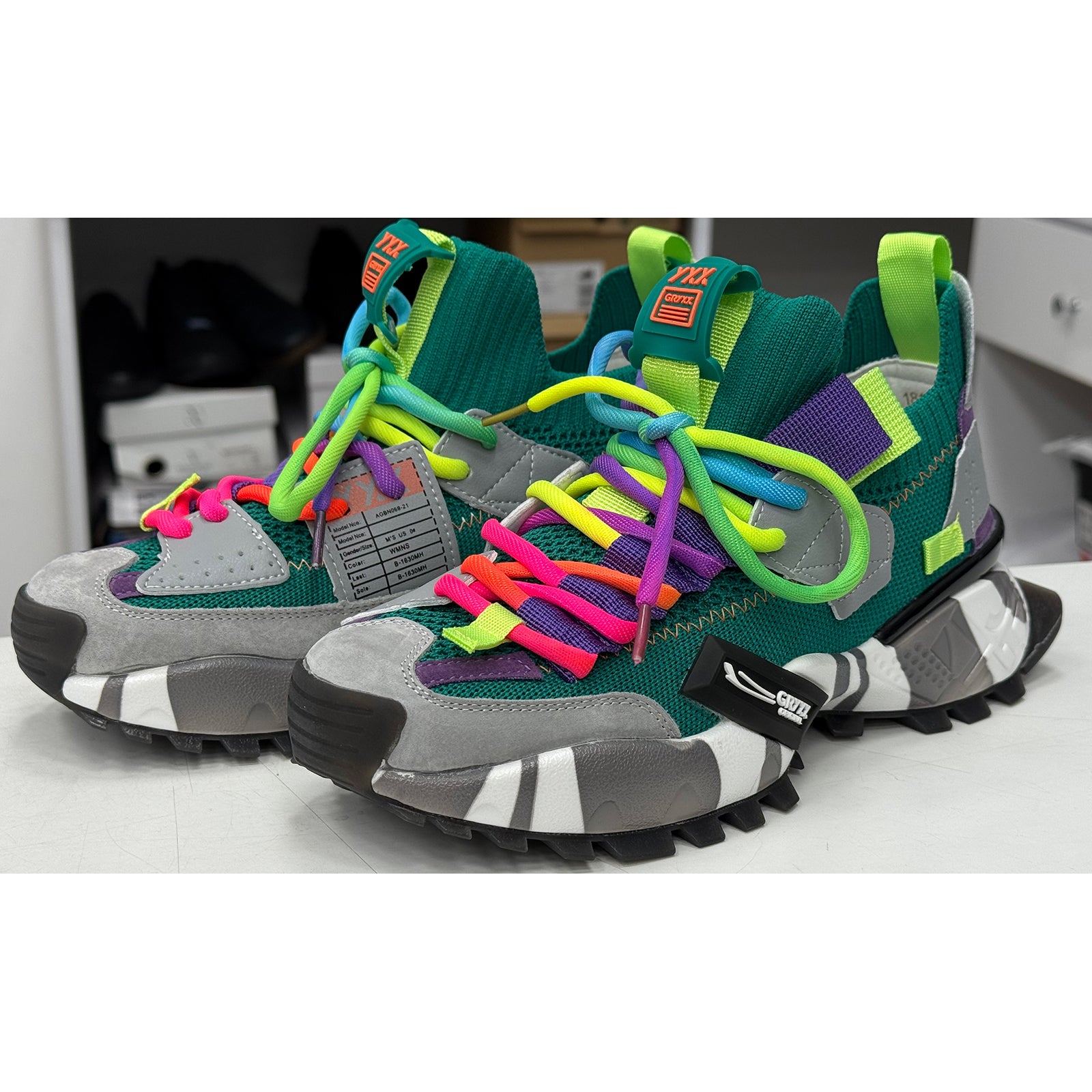 Pantofi Gryxx 4S18160B 06-Z Verzi Imagine secundară a produsului
