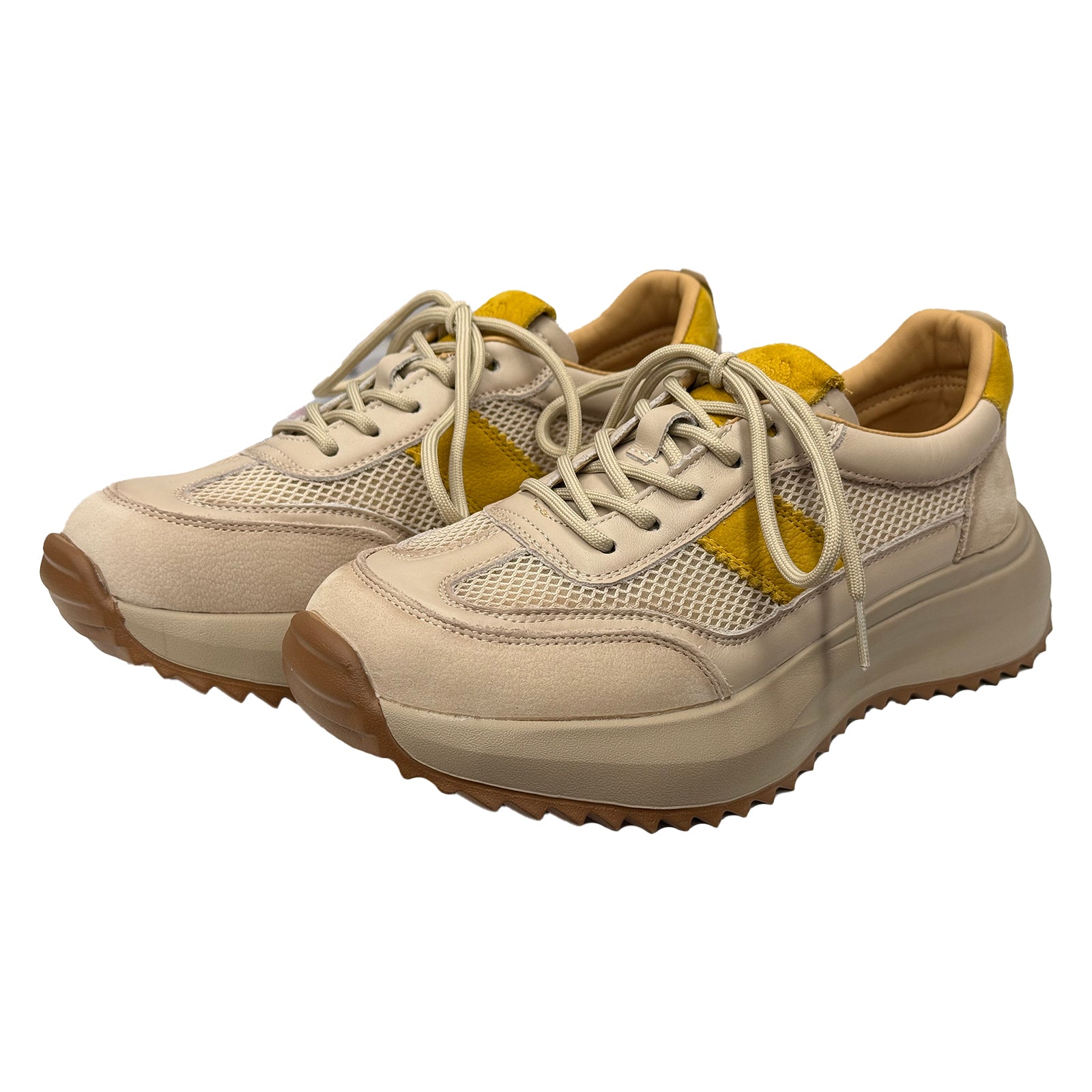 Pantofi Franco Gerardo 8263 Galbeni