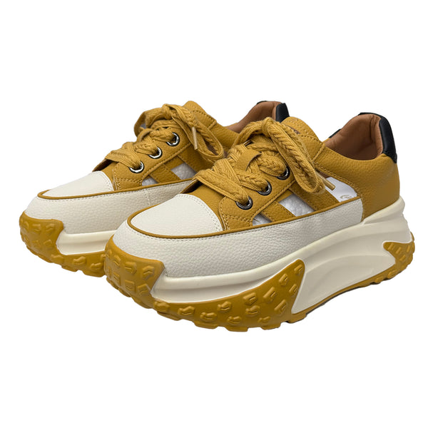 Pantofi Franco Gerardo 9071-1 Galbeni