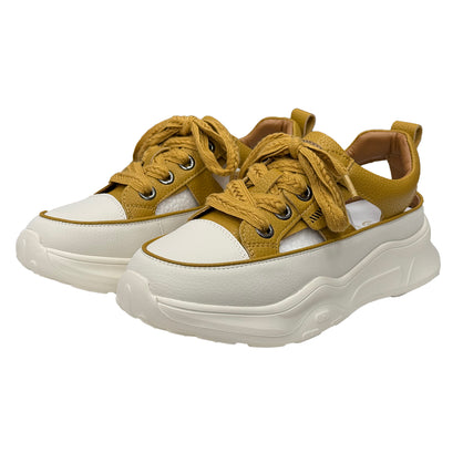 Pantofi Franco Gerardo 208 Galbeni