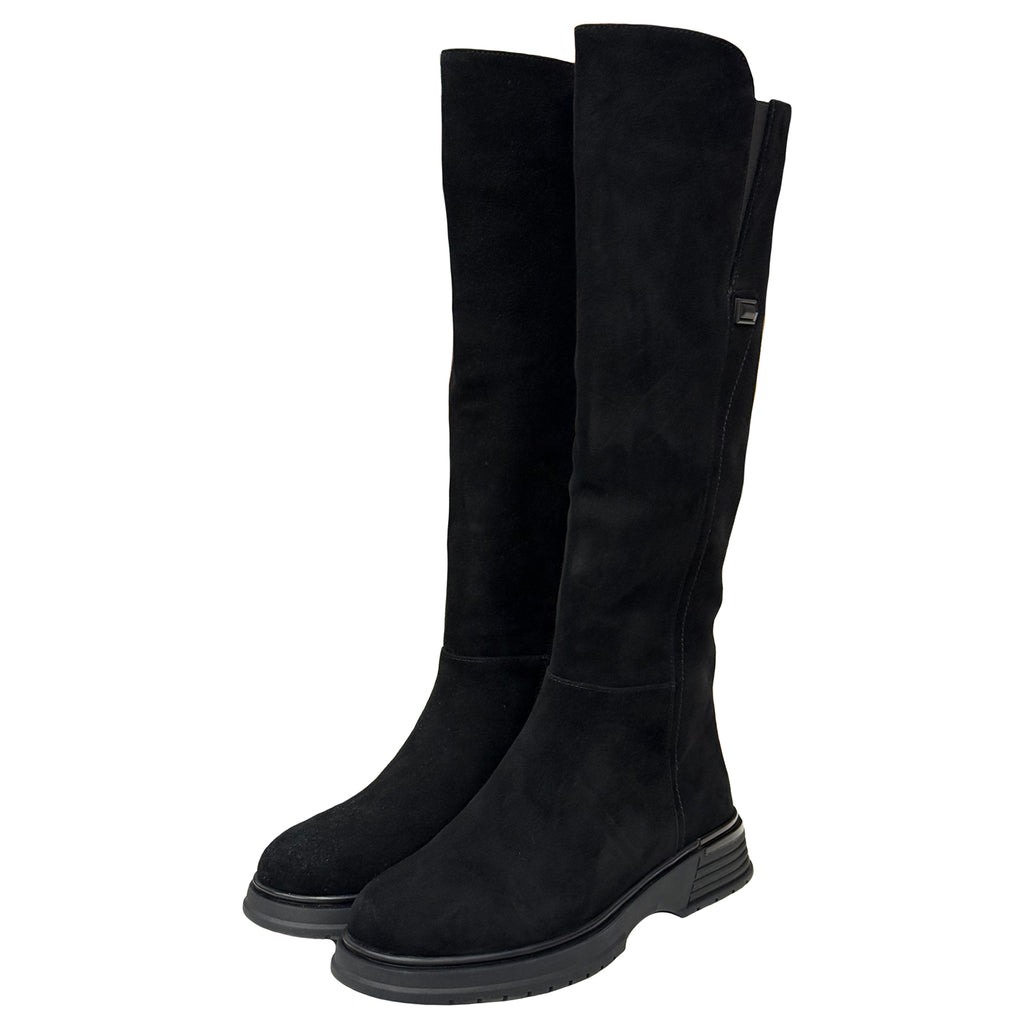 Cizme Anna Viotti D123-J16-2FA2687 Black