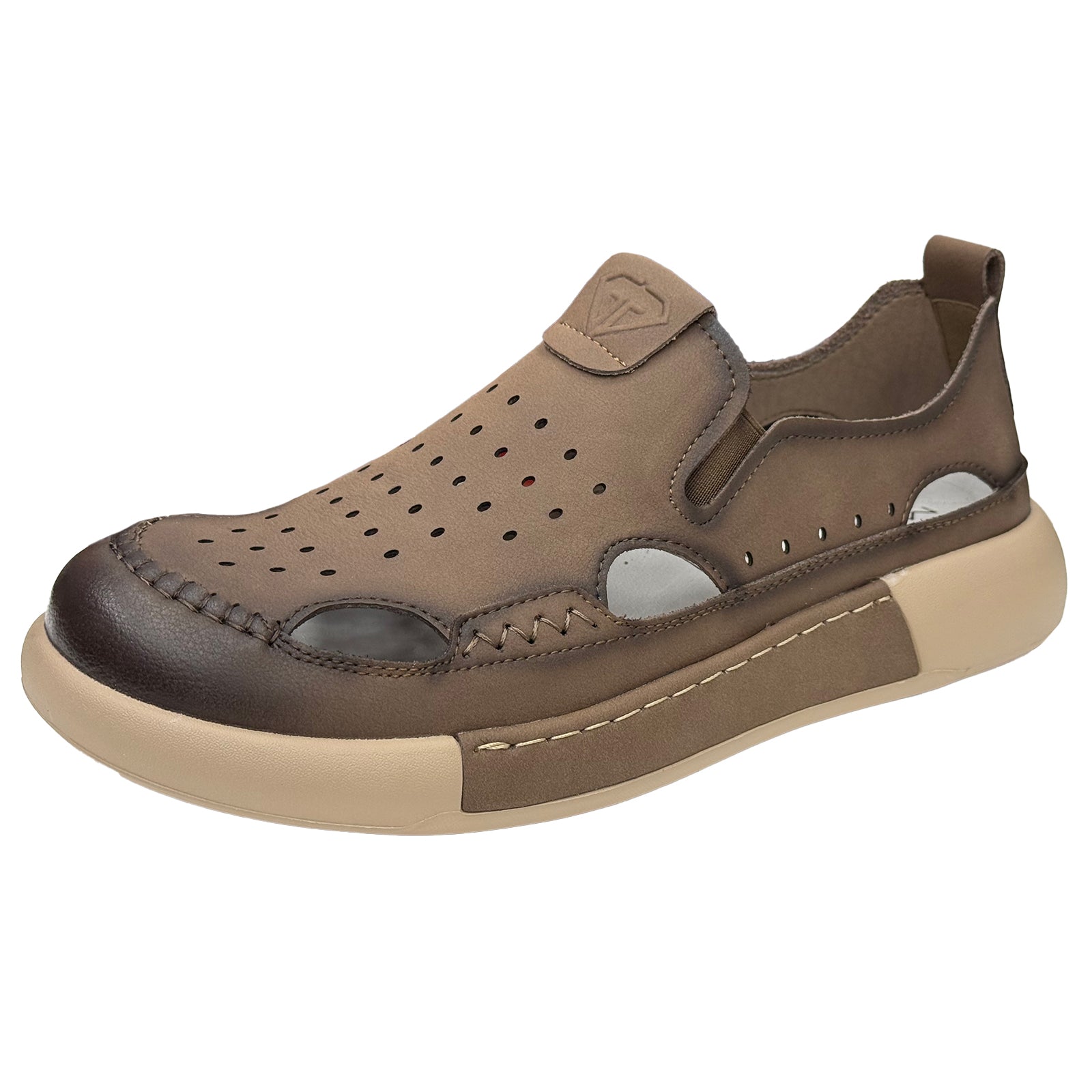 Pantofi barbati Mels A93230 Khaki Imagine principală a produsului