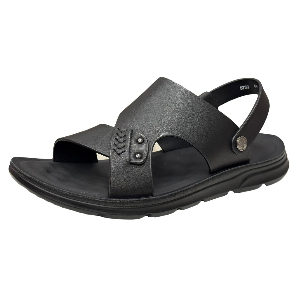 Sandale barbati Mels 5733 Negre