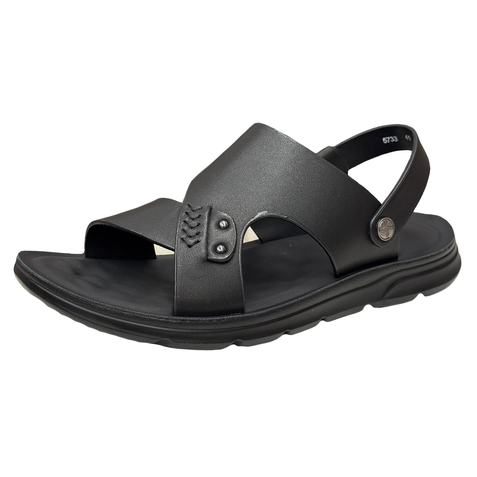 Sandale barbati Mels 5733 Negre