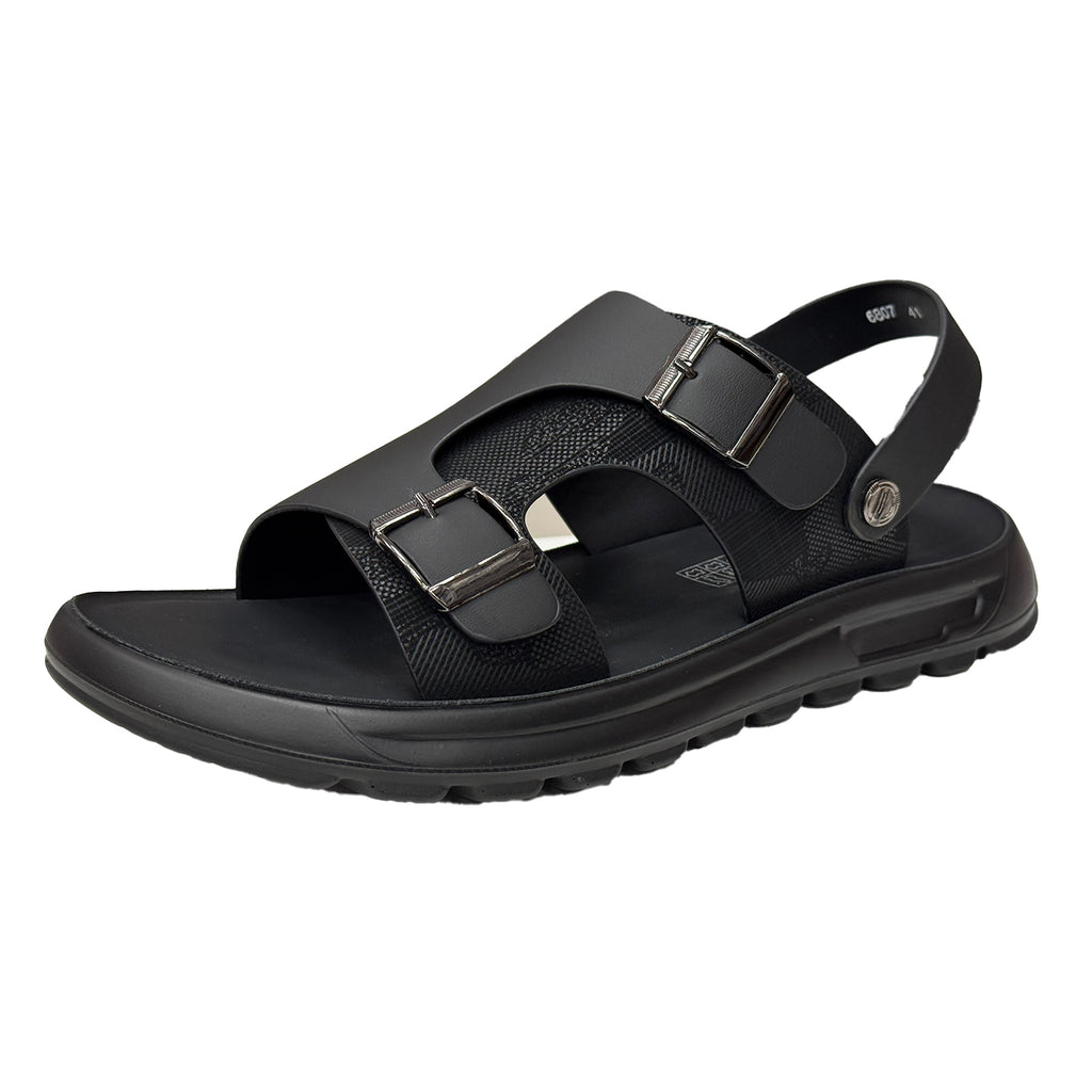 Sandale barbati Mels 6807 Negre
