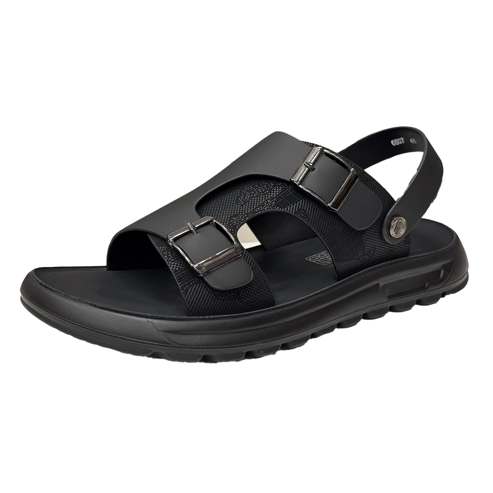 Sandale barbati Mels 6807 Negre