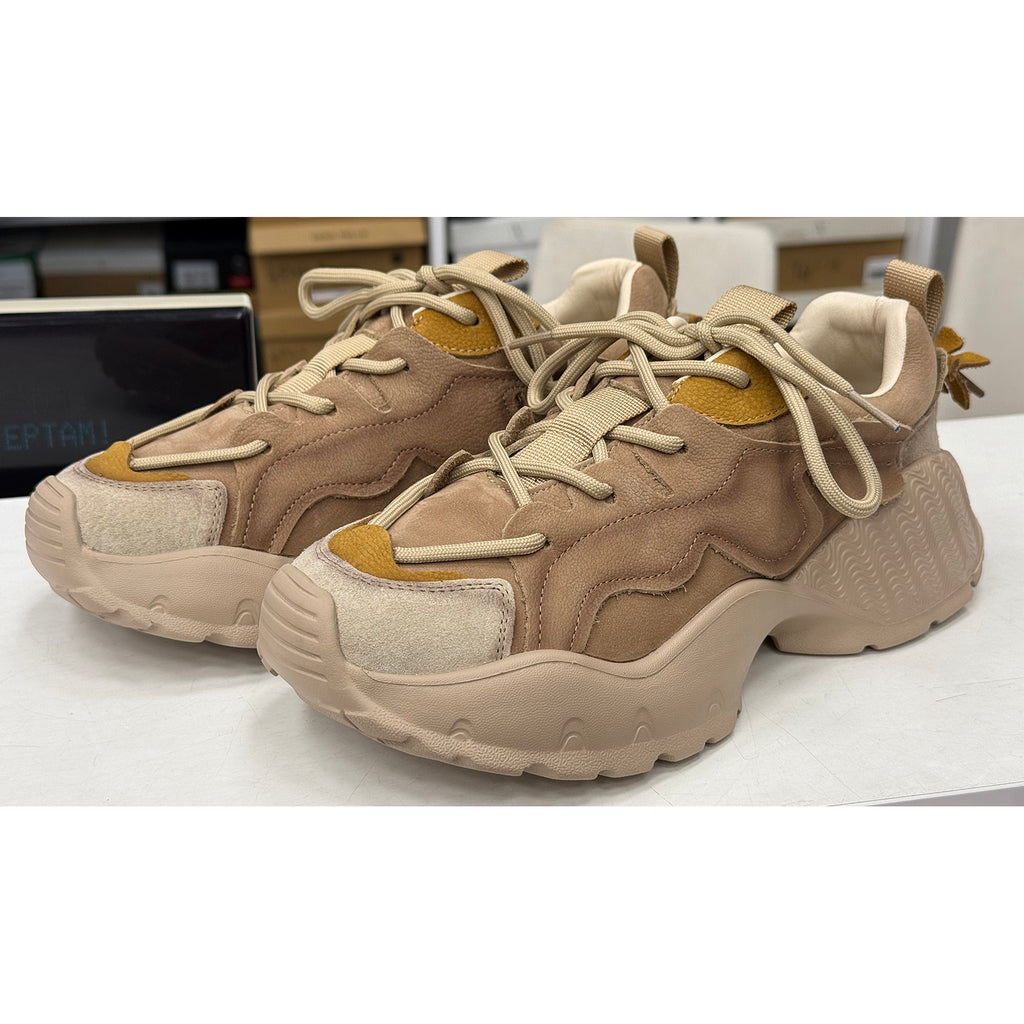 Pantofi Franco Gerardo 7110 Khaki/Cream