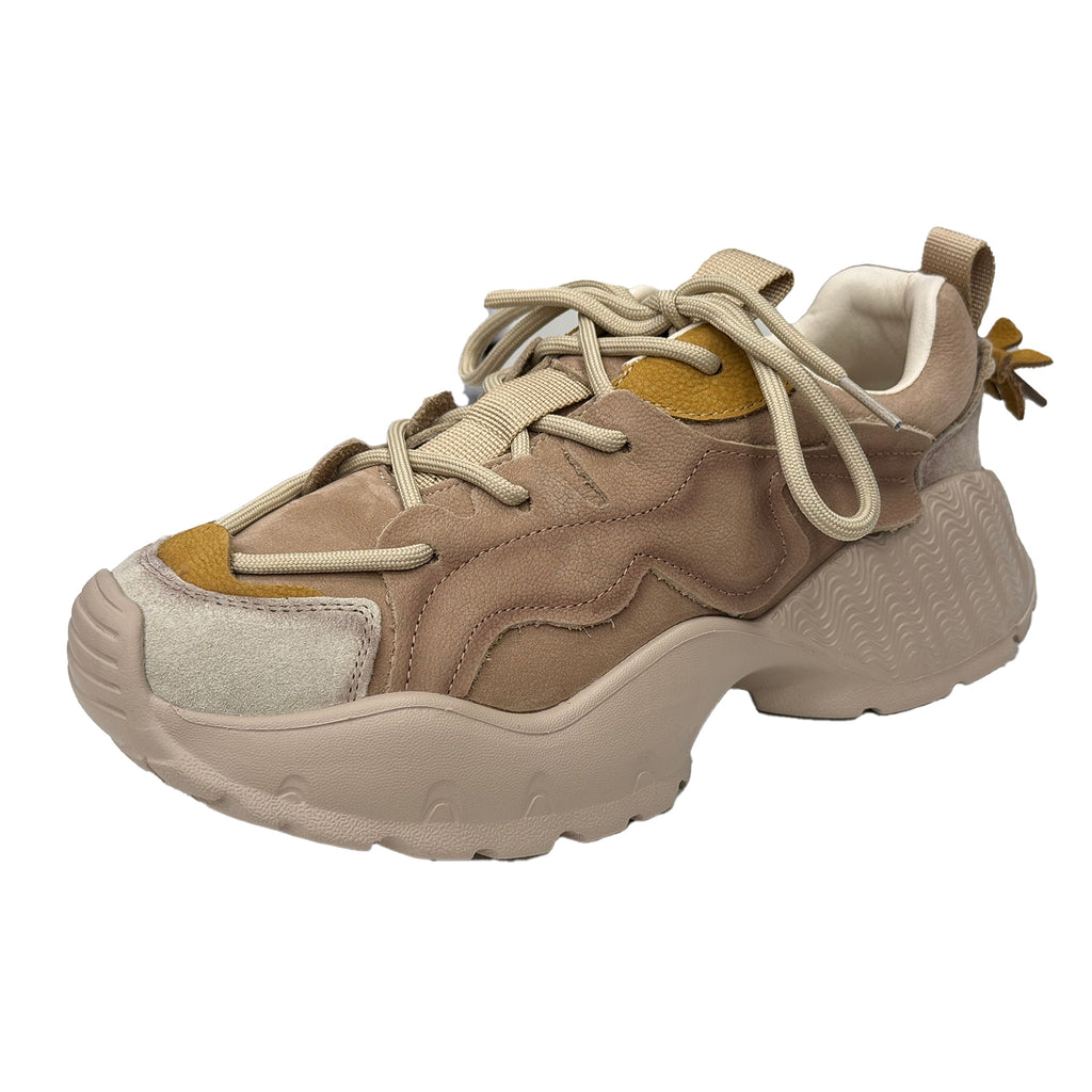 Pantofi Franco Gerardo 7110 Khaki/Cream