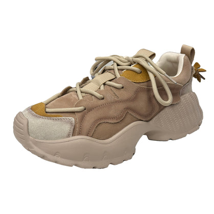 Pantofi Franco Gerardo 7110 Khaki/Cream