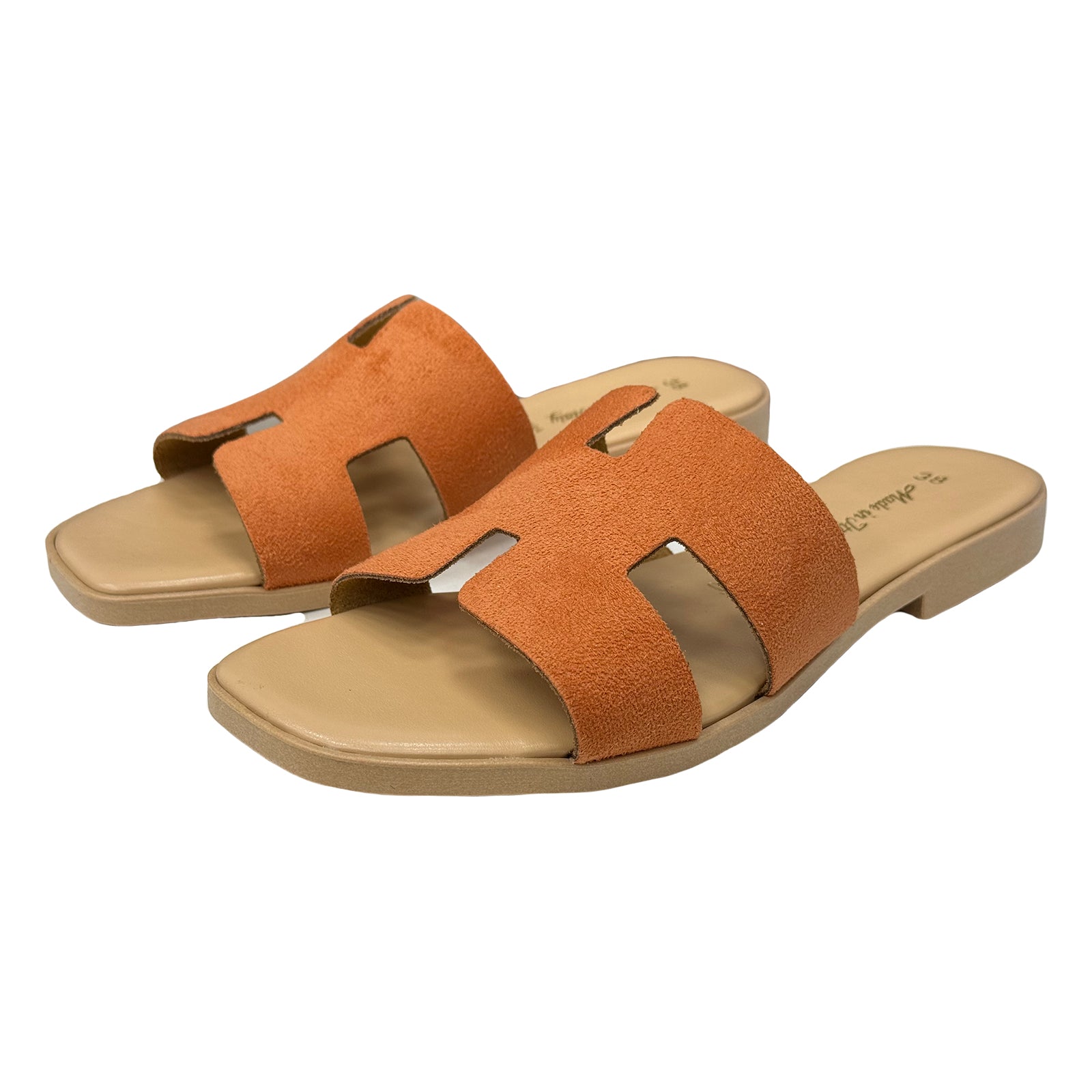Papuci Made in Italy Crosta Arancio 400