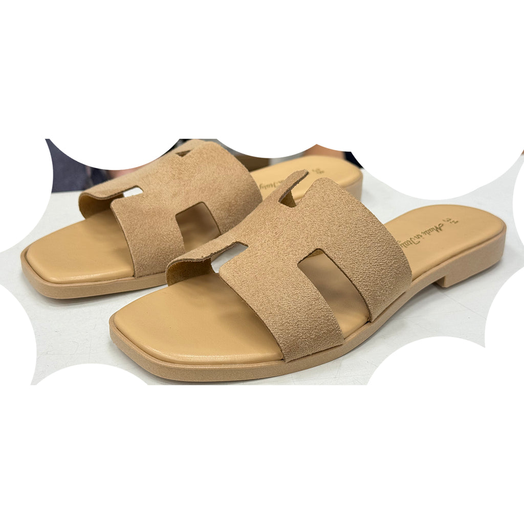 Papuci Bellini Crosta Taupe