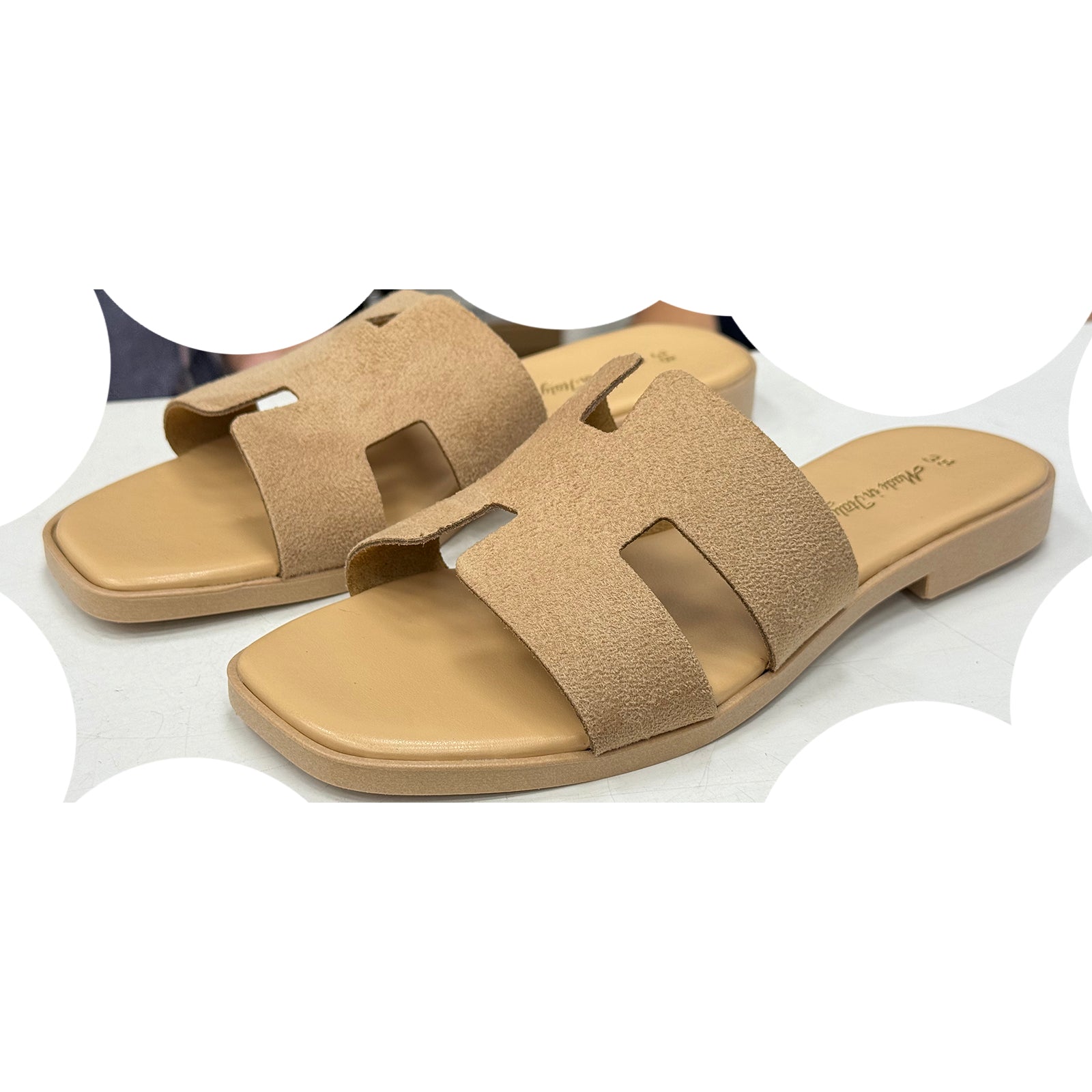 Papuci Bellini Crosta Taupe