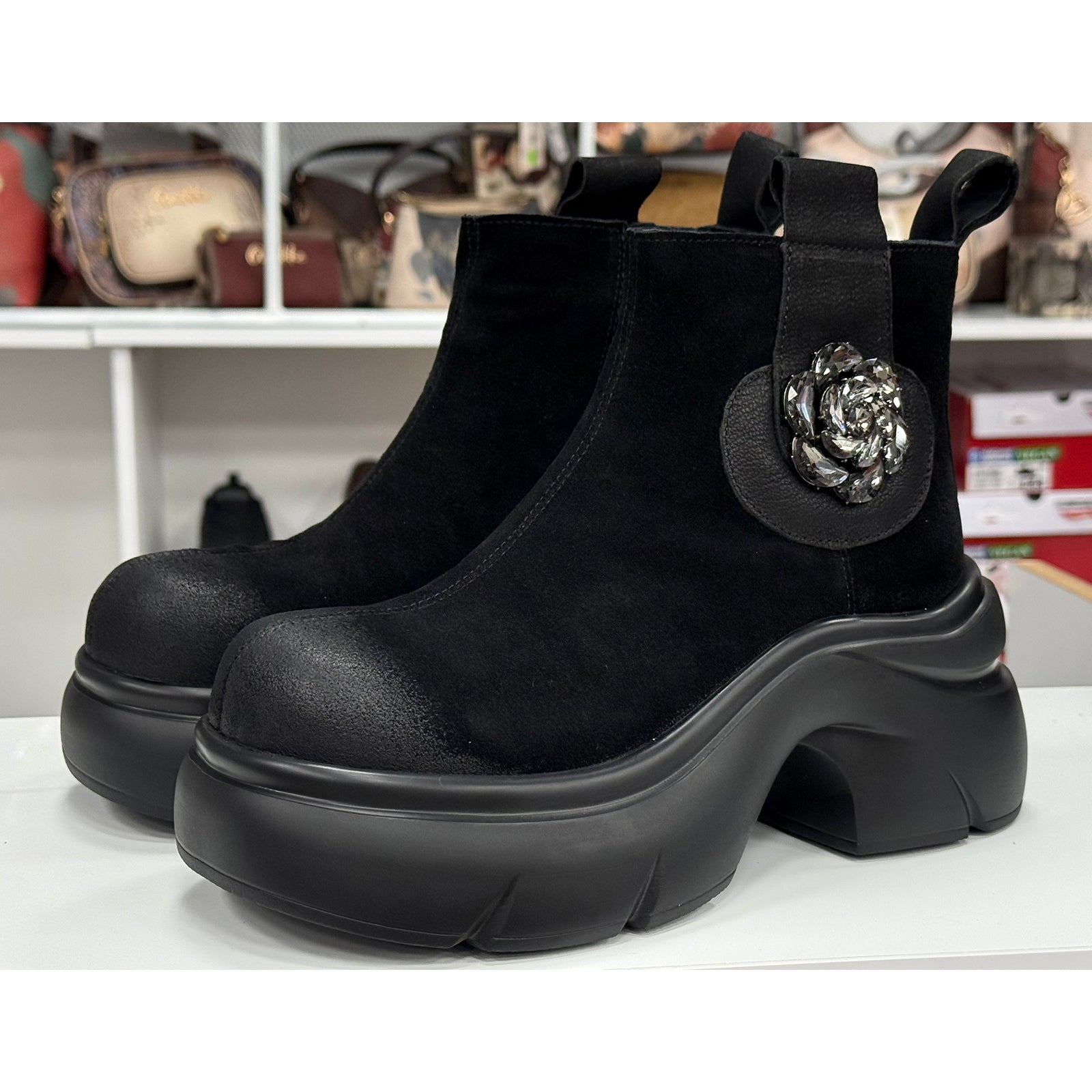 Ghete Franco Gerardo 8616 Black Imagine secundară a produsului