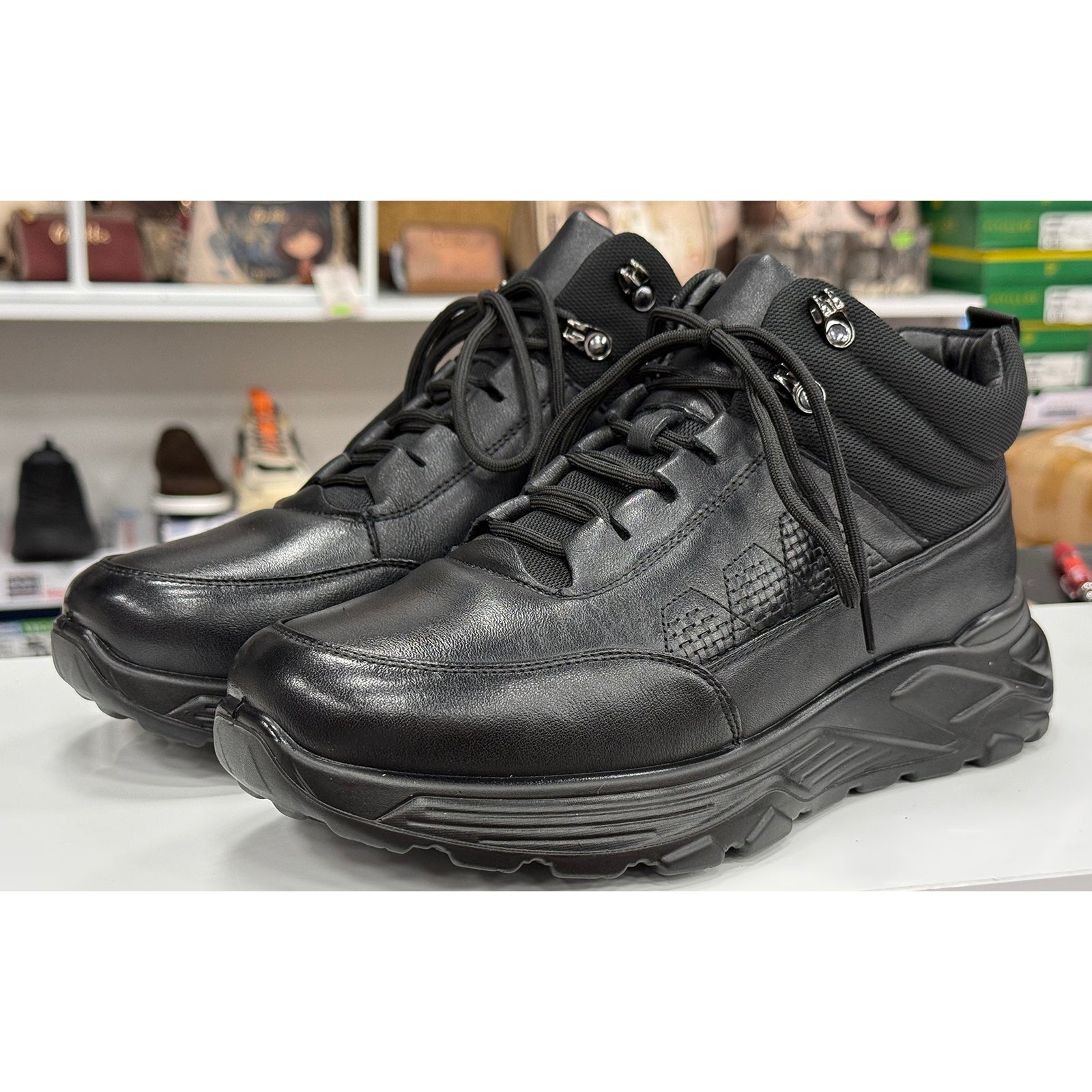 Ghete barbati Mels M35610 Negre Imagine secundară a produsului