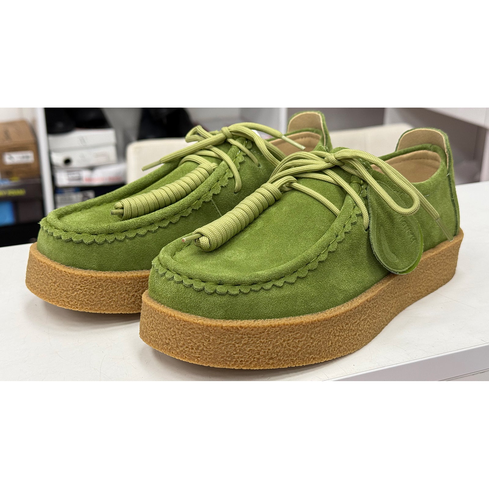 Pantofi Feeling T003 Verzi Imagine secundară a produsului