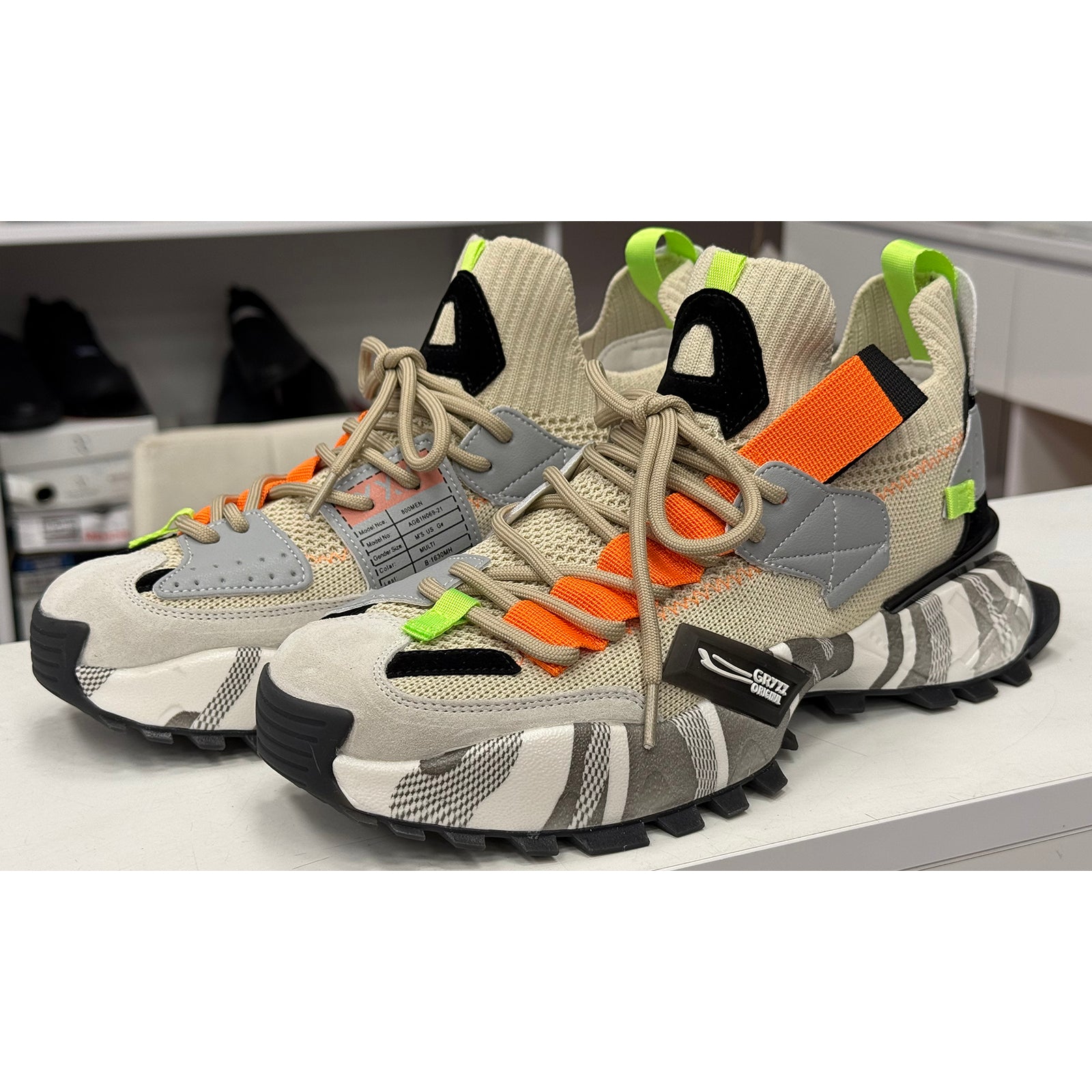 Pantofi barbati Gryxx 4S18159J 03-Z Beige Imagine secundară a produsului