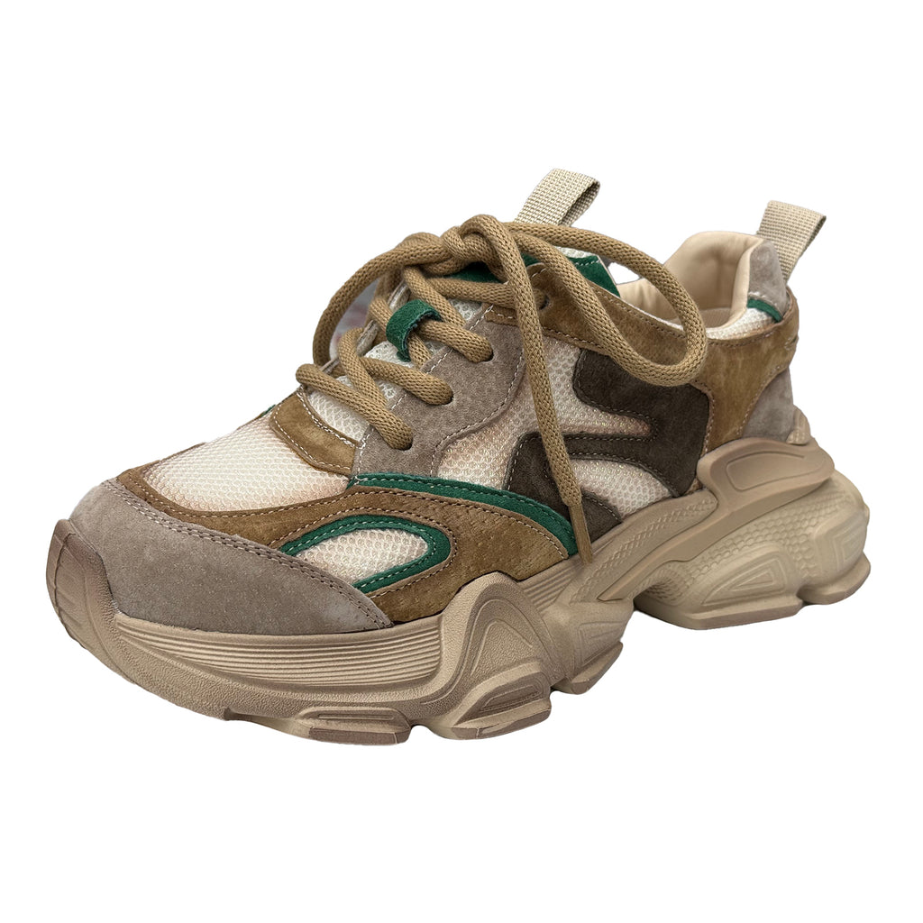 Pantofi Franco Gerardo HY5786 Apricot/Green