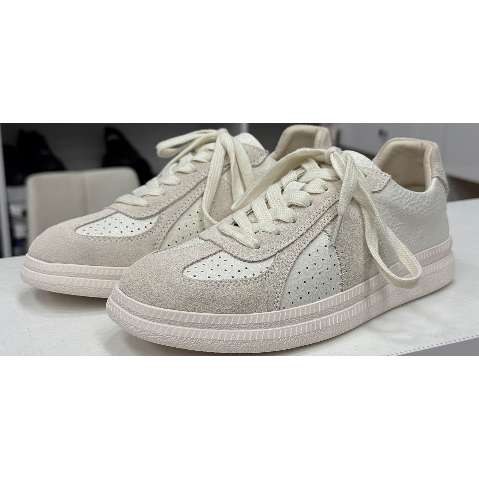 Pantofi Anna Viotti D116-S23142-04 White Grey Imagine secundară a produsului