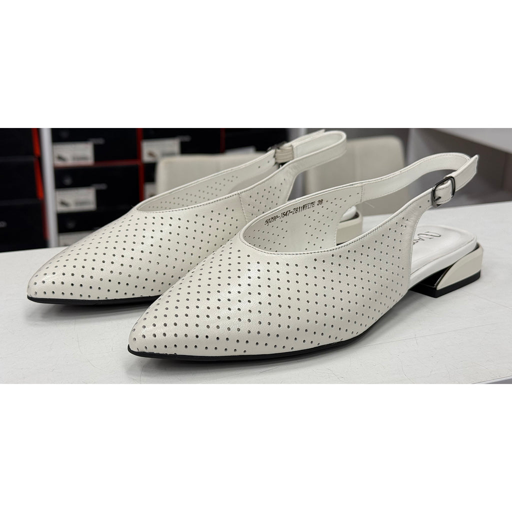 Pantofi Anna Viotti D105-5029P-J547-Z811 White