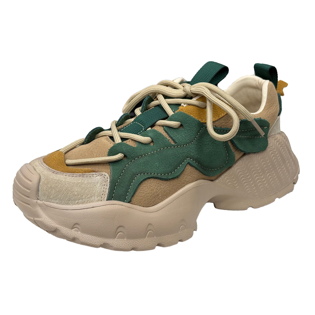 Pantofi Franco Gerardo 7110 Green/Cream