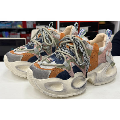 Pantofi Franco Gerardo HY8988-1 Orange/Blue