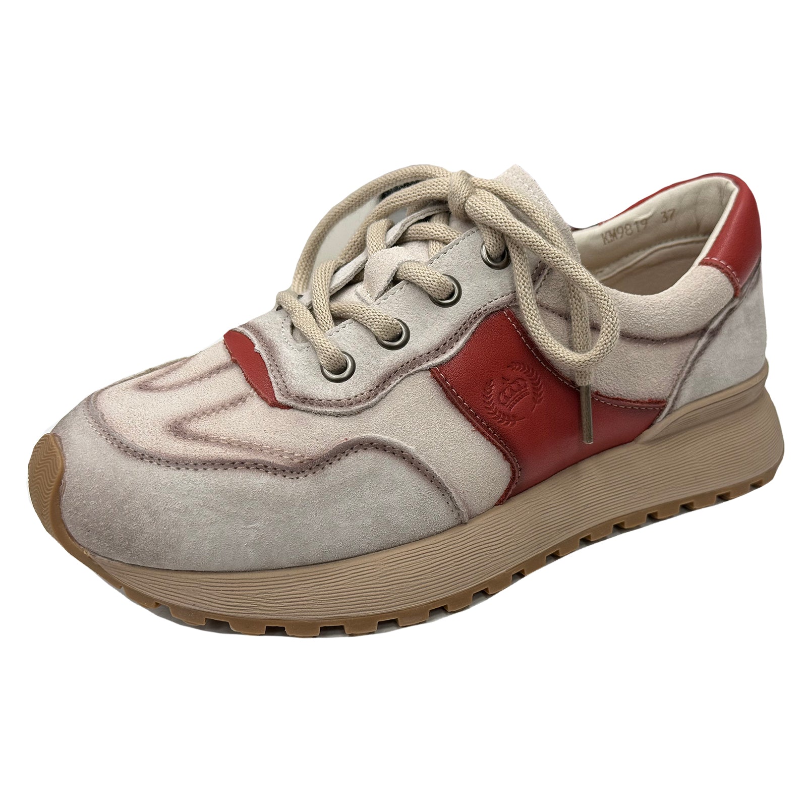 Pantofi Franco Gerardo KM9819 Cream/Red Imagine principală a produsului