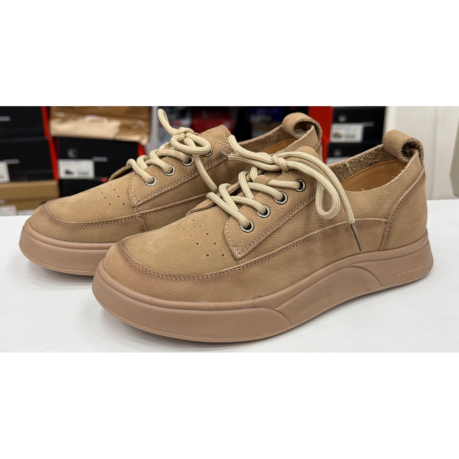 Pantofi Franco Gerardo 2535 Khaki Imagine secundară a produsului