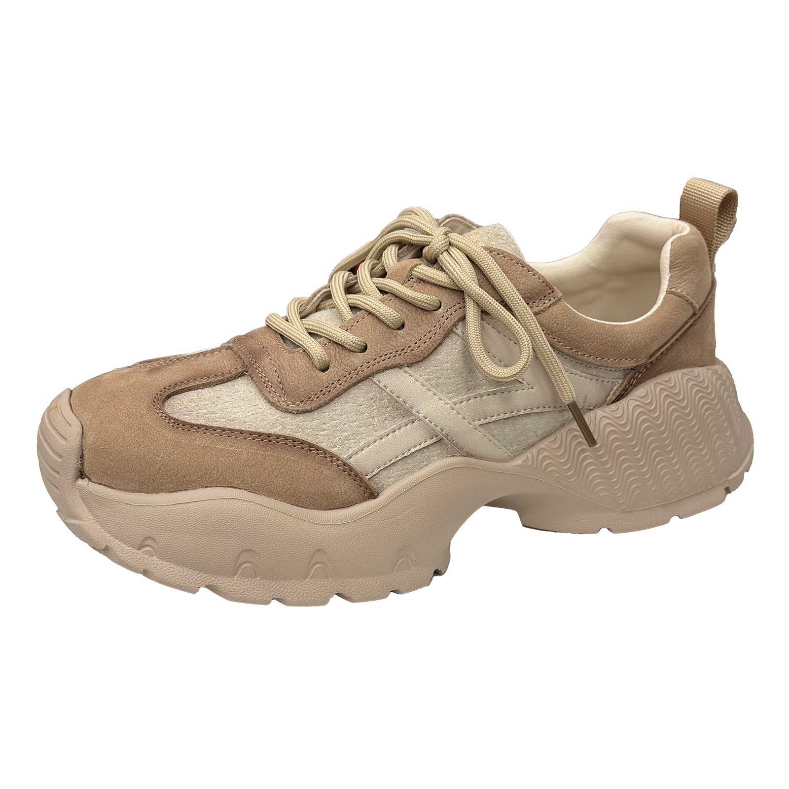 Pantofi Franco Gerardo 7109 Khaki/Cream Imagine principală a produsului
