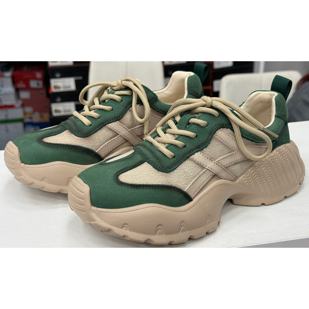 Pantofi Franco Gerardo 7109 Green/Cream