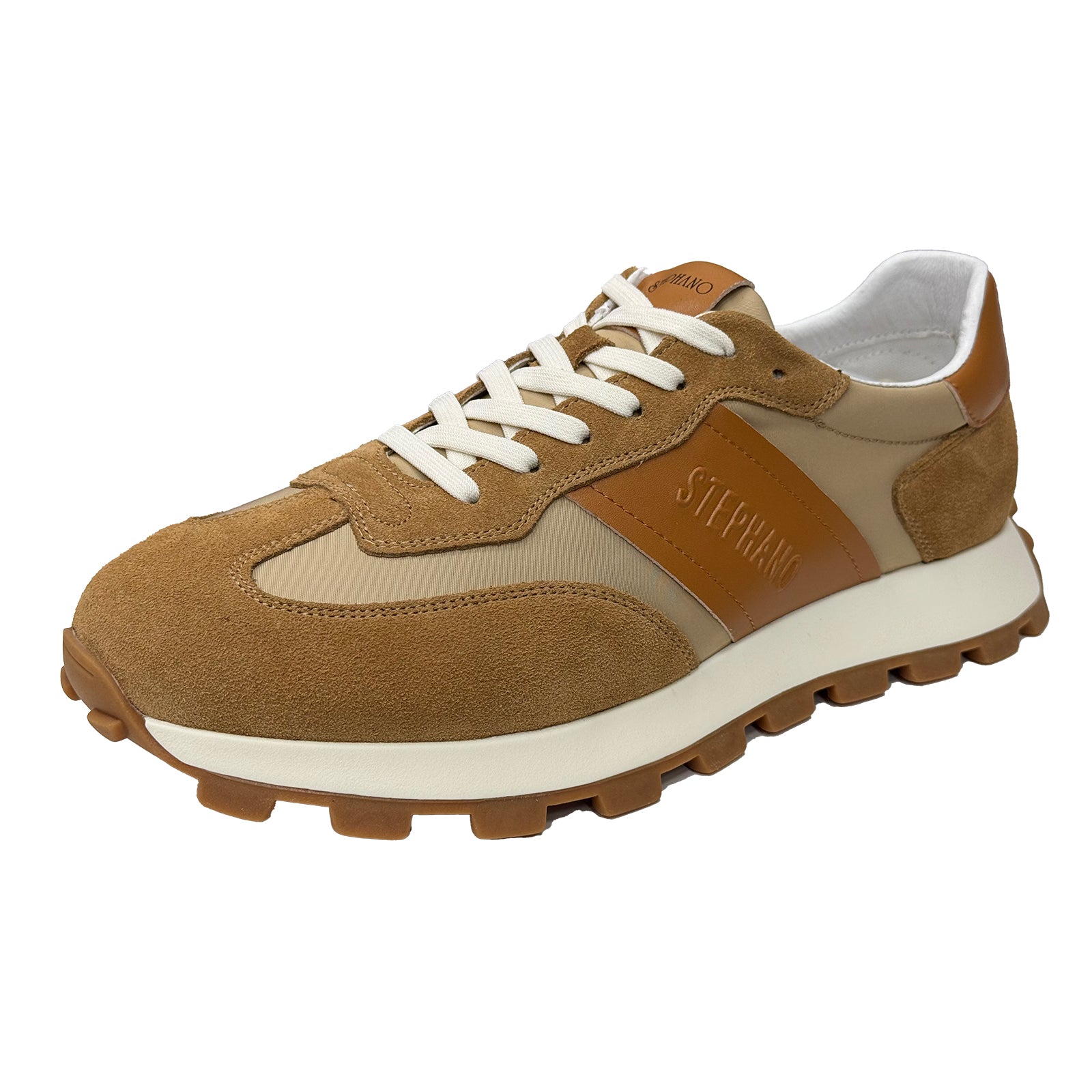 Pantofi barbati Stephano 68010 Khaki Imagine principală a produsului