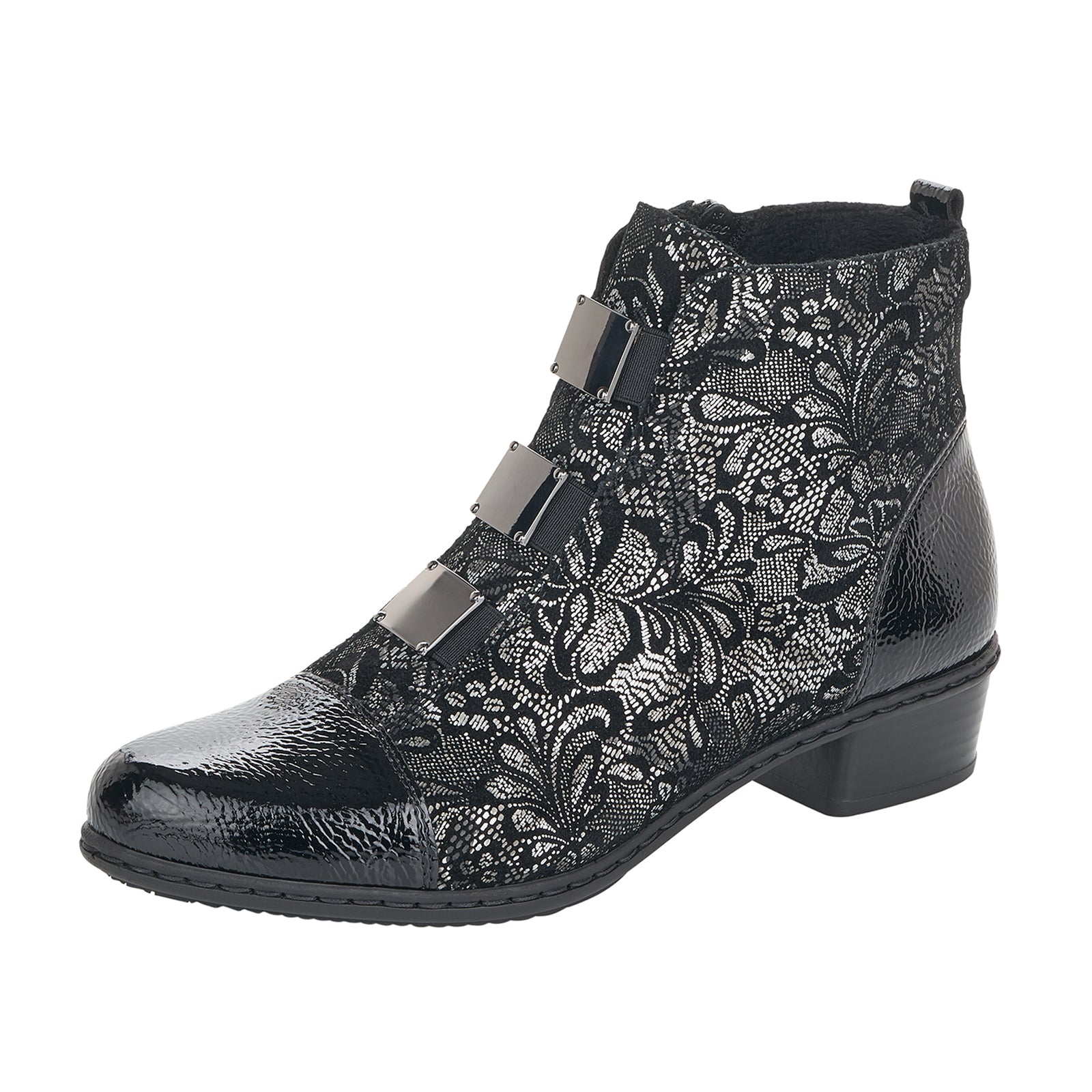 Ghete Rieker Y07C9-00 Black Imagine principală a produsului