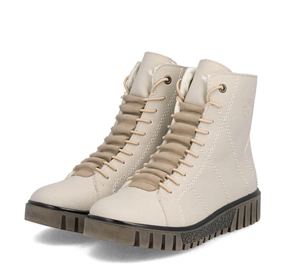 Ghete Rieker Y3420-62 Beige Imagine secundară a produsului