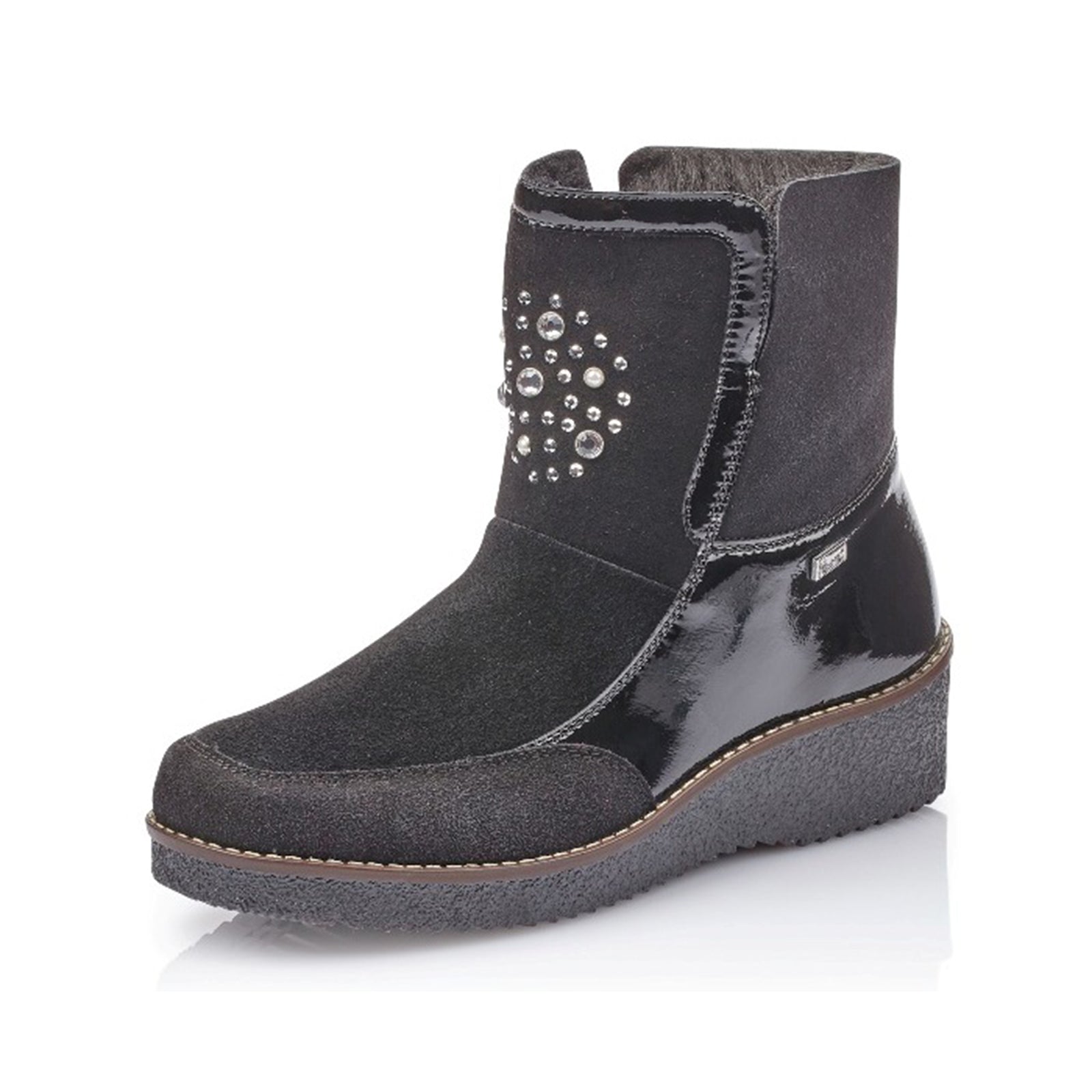 Ghete Rieker Y4672-00 Black Imagine principală a produsului