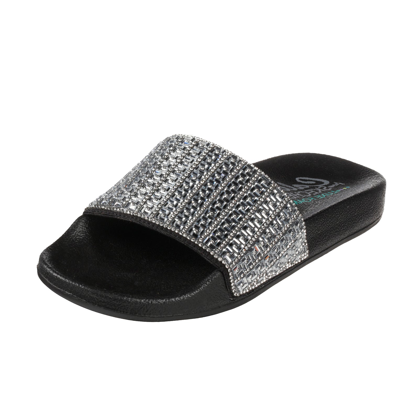 Papuci Skechers POP UPS 119320 BLK Imagine principală a produsului