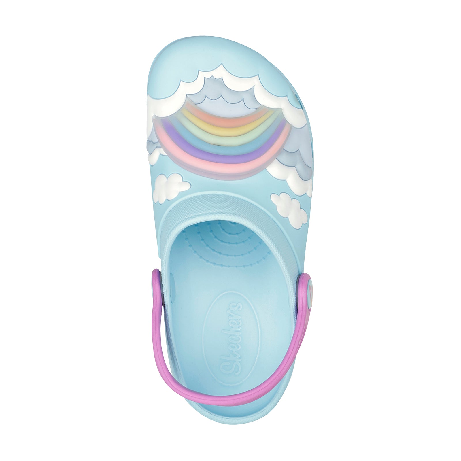 Papuci copii Skechers S Lights 308027L/BLMT
