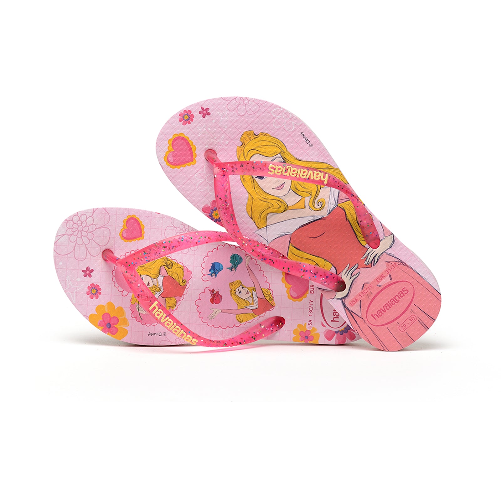 Papuci copii Havaianas Slim Princess Imagine secundară a produsului