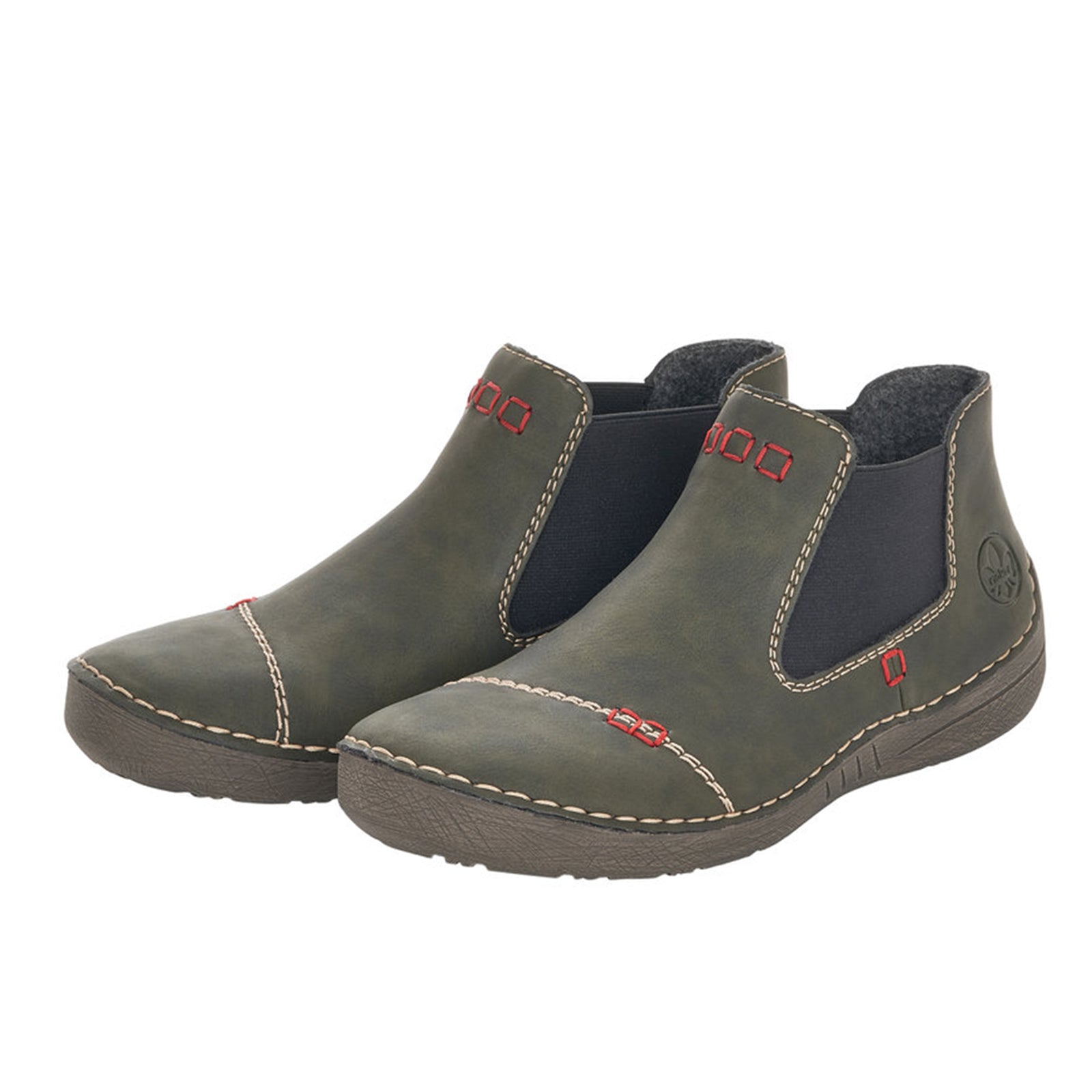 Ghete Rieker 52590-54 Green Imagine secundară a produsului