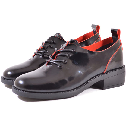 Pantofi Formazione 191018-1 Black/Red