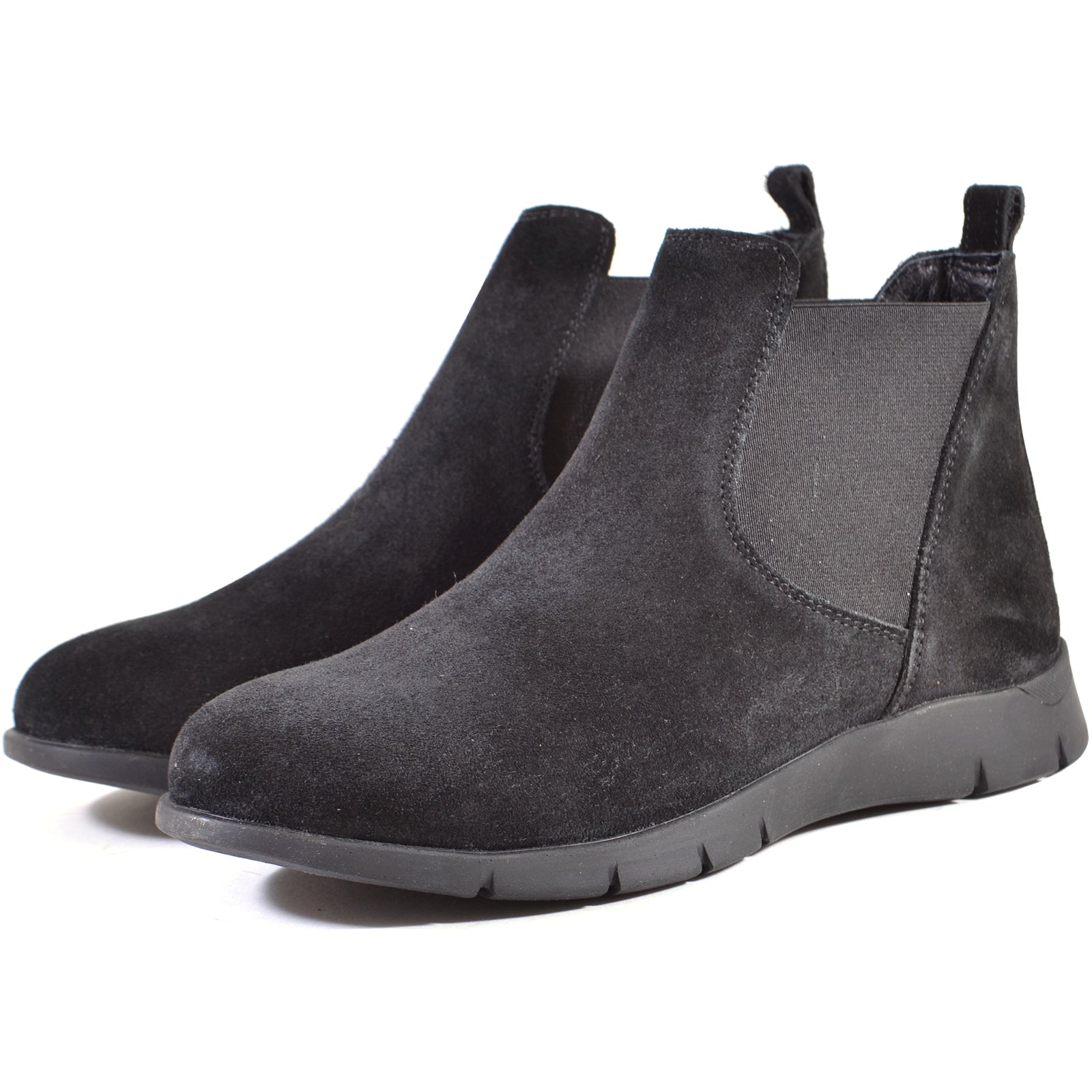 Ghete Anna Viotti D21-22650 Siyah Suet