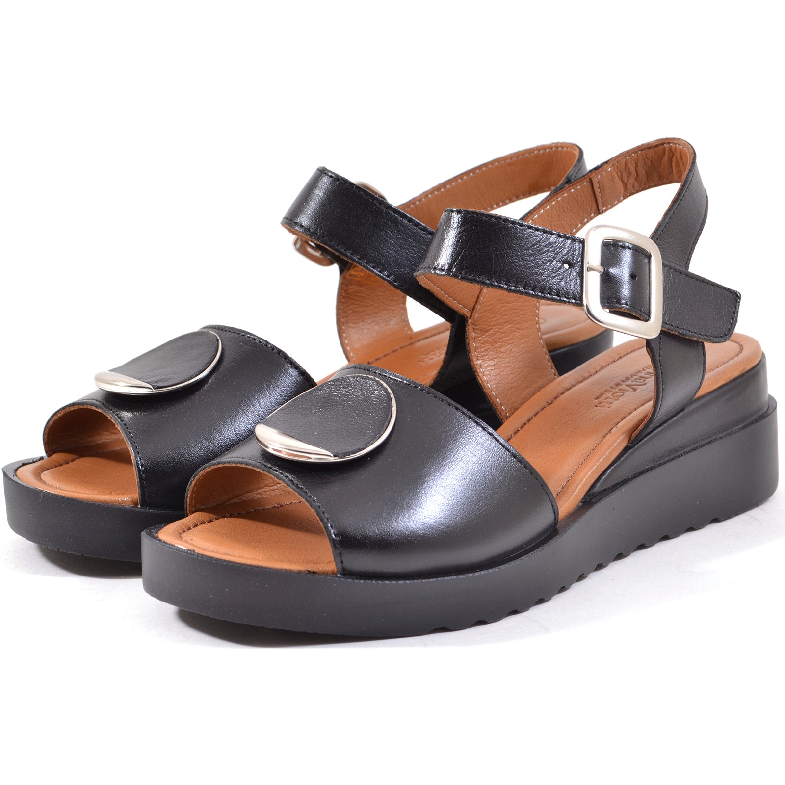 Sandale Anna Viotti S-361 Black Imagine secundară a produsului