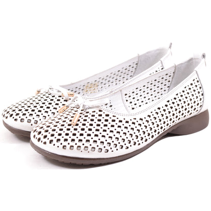 Pantofi Anna Viotti S-410 White