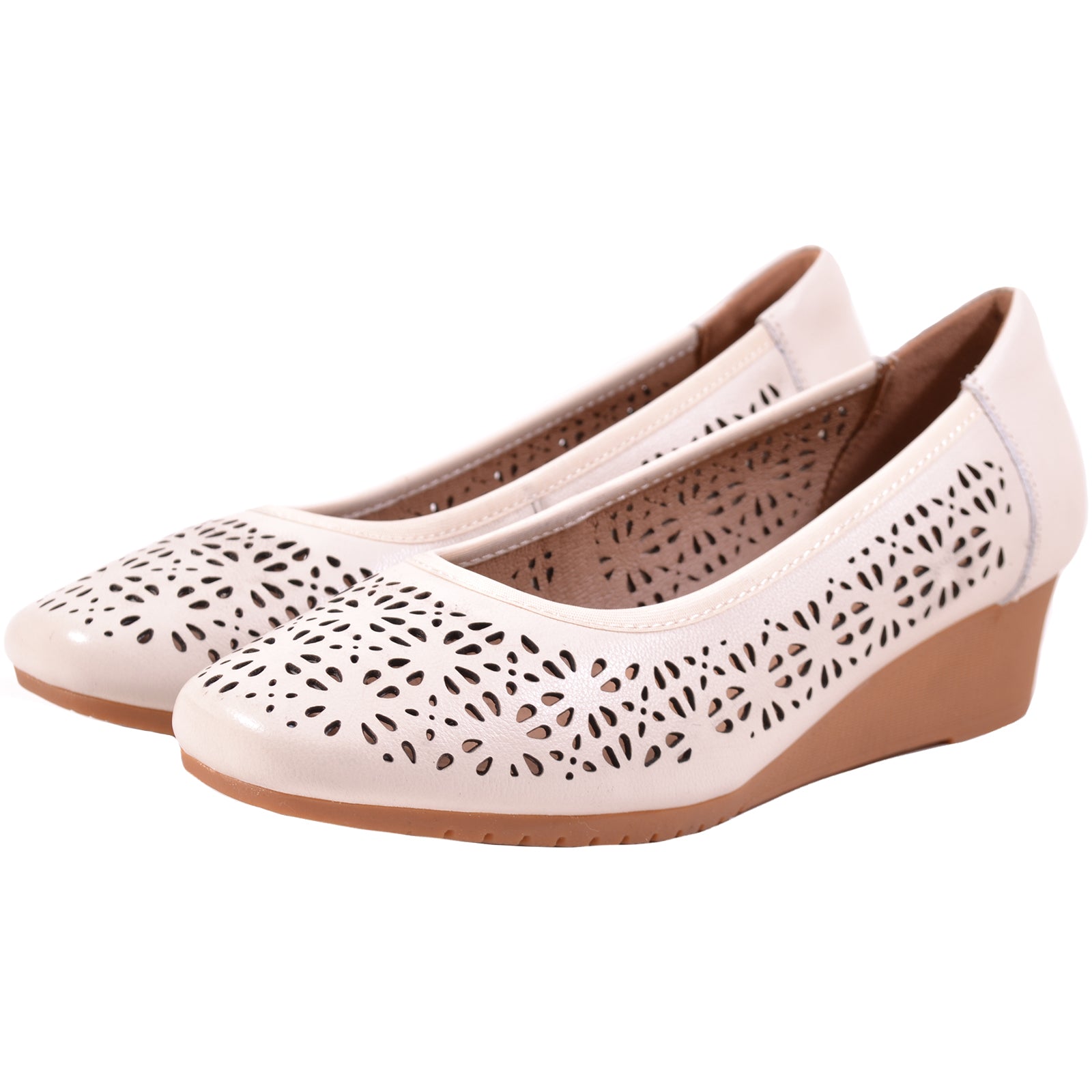 Pantofi Formazione A77-18 Cream